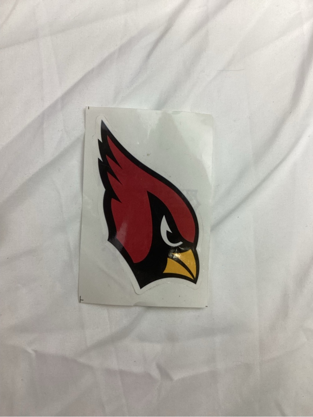 NFL Logo Sticker Sheet with Black and Gray Print